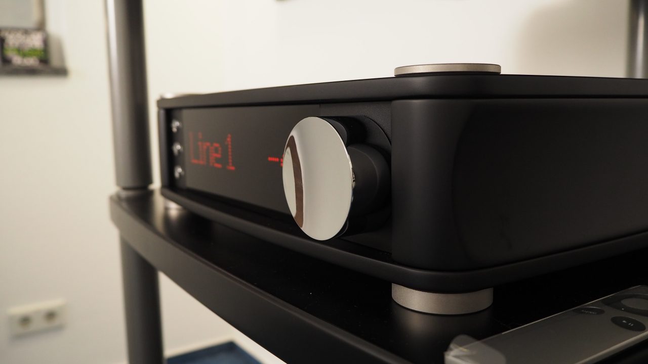 Audiokomponenten-HiFi-Rack - Hochbelastbarer Aluminiumrahmen & solide Aluminiumsäulen, Audio-Ständer-Rack für HIFI-Verstärker/DACs/Vorverstärker, kompakter Desktop-Organizer für Home-Audio-Systeme